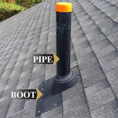drill vent pipe in roof